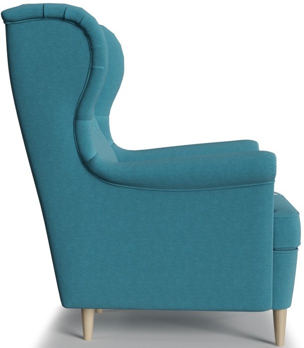 Кресло Торн Porshe Light Blue голубого цвета - лучшие Интерьерные кресла в INMYROOM