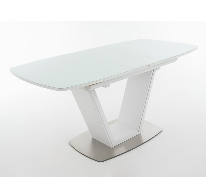 Обеденный стол раскладной Севилья белого цвета
