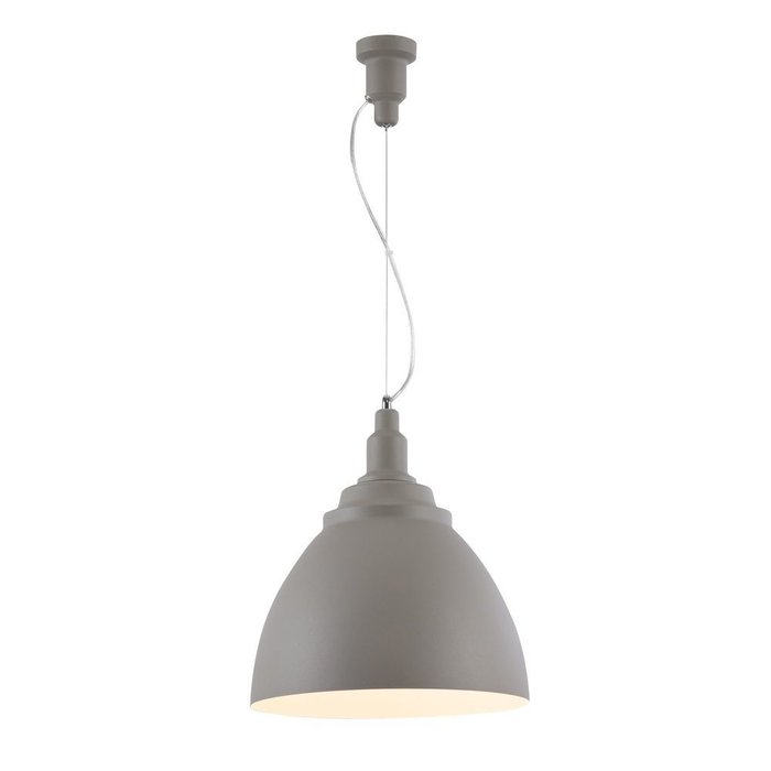 Подвесной светильник Bellevue серого цвета - купить Подвесные светильники по цене 9390.0