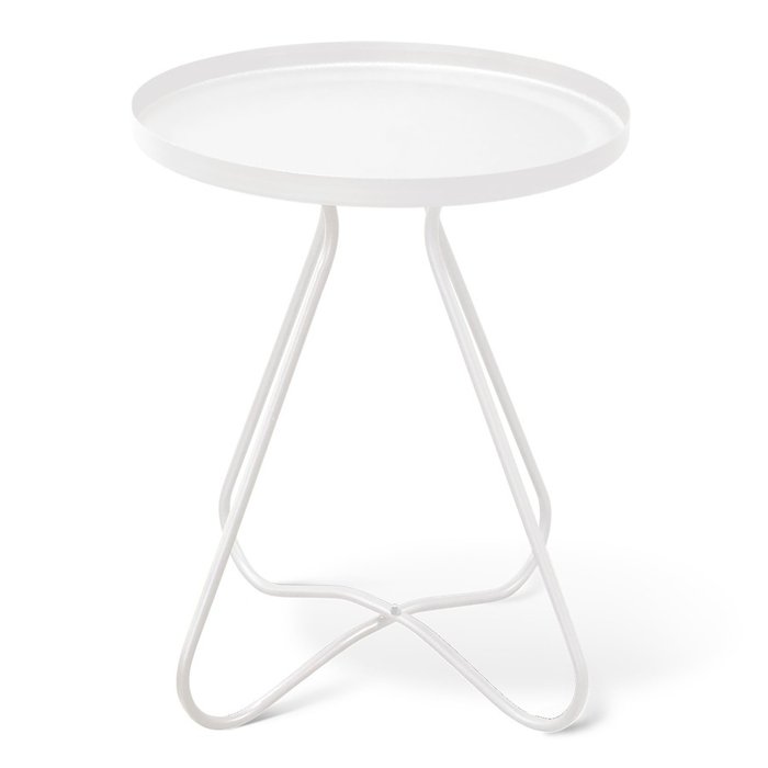 Сервировочный стол Арнис белого цвета - лучшие Сервировочные столики в INMYROOM