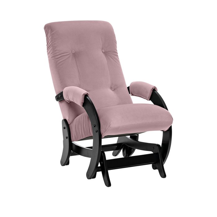 Кресло-качалка Модель 68 лилового цвета