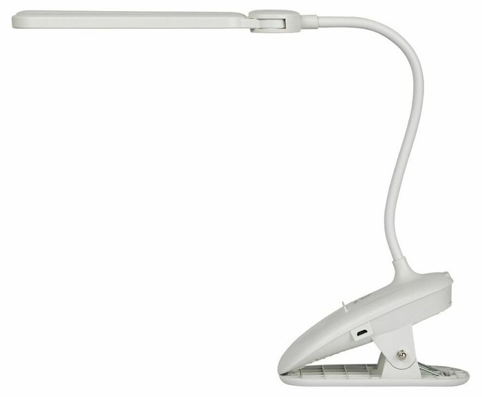 Настольная лампа NLED-512 Б0057207 (пластик, цвет белый) - купить Рабочие лампы по цене 1498.0