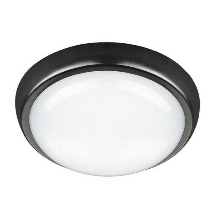 Уличный светодиодный светильник Opal бело-черного цвета