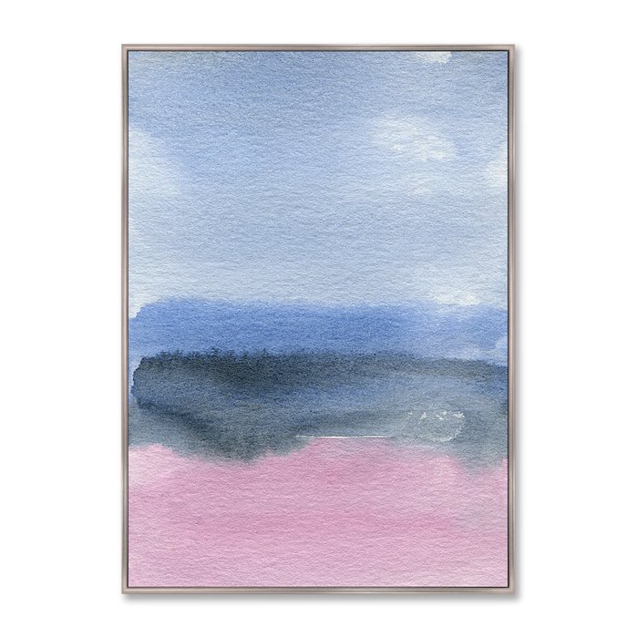 Репродукция картины на холсте Early spring sky - купить Картины по цене 21999.0