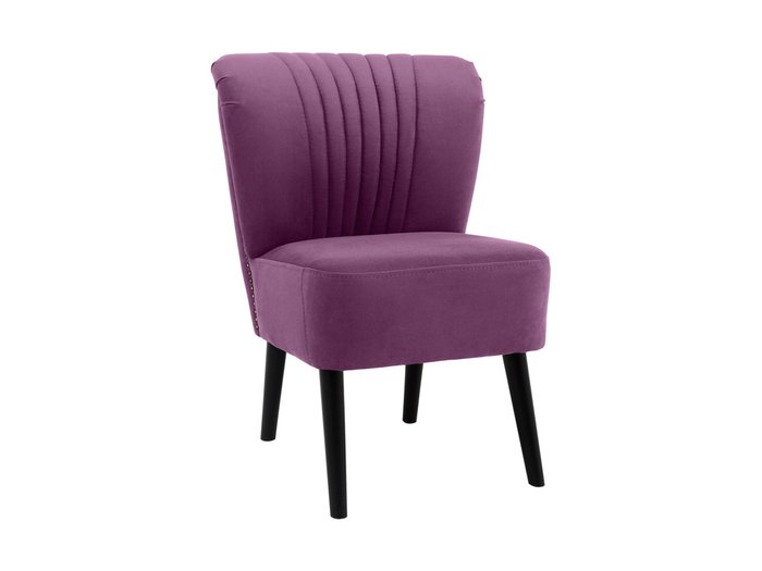Кресло Barbara пурпурного цвета