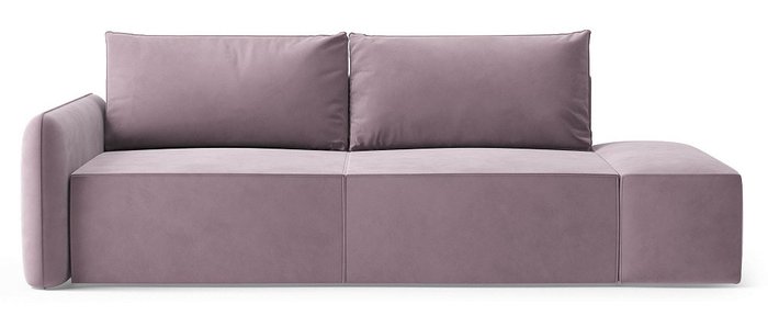 Диван-кровать Портленд лилового цвета с банкеткой правой - купить Прямые диваны по цене 53959 Диван-кровать Портленд лилового цвета с банкеткой правой - купить Прямые диваны по цене 53959