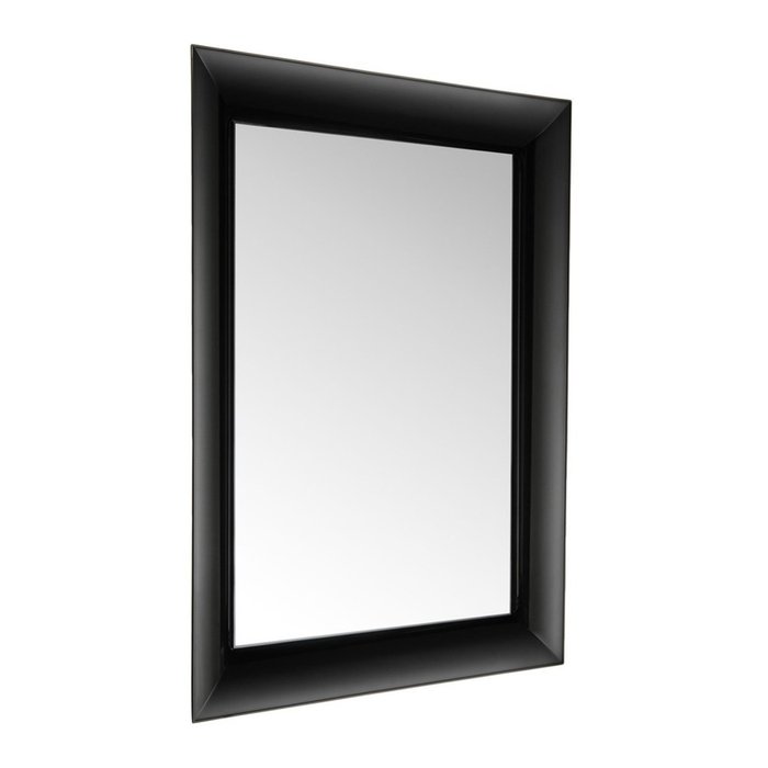 Зеркало Francois Ghost глянцево-черного цвета - лучшие Настенные зеркала в INMYROOM