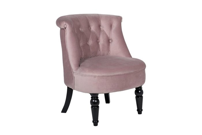 Кресло низкое дымчато-розового цвета - купить Интерьерные кресла по цене 16800.0