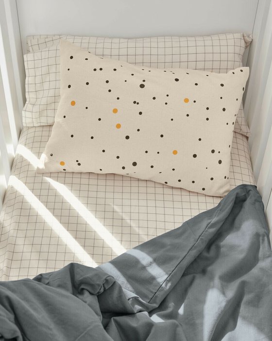 Чехол на подушку Xiel 30x50 бежевого цвета - купить Чехлы для подушек по цене 2190.0