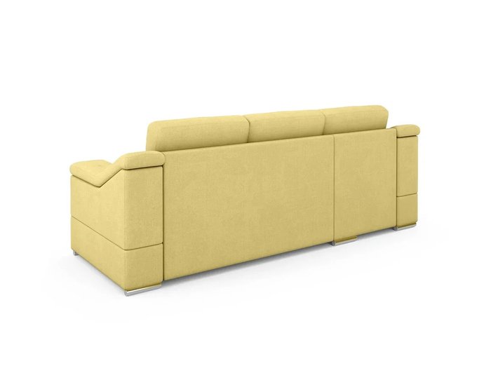 Угловой Диван-кровать Liverpool левый желтого цвета - лучшие Угловые диваны в INMYROOM