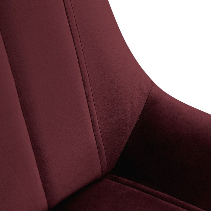 Стул полубарный Propus рубинового цвета - лучшие Барные стулья в INMYROOM