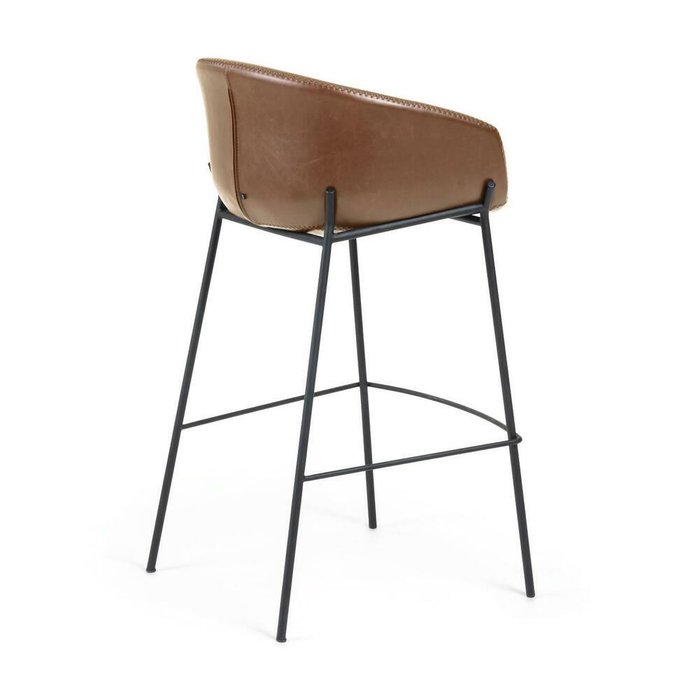 Барный стул Zadine коричневого цвета - лучшие Барные стулья в INMYROOM