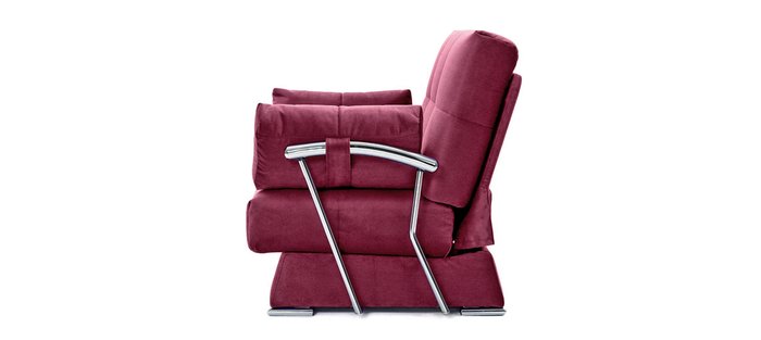  Раскладной диван с подлокотниками Delux GALAXY красного цвета - лучшие Прямые диваны в INMYROOM