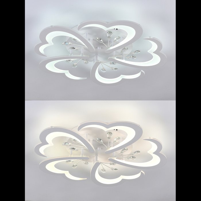 Потолочная люстра Core LED LAMPS 81120/5C (акрил, цвет белый) - лучшие Потолочные люстры в INMYROOM