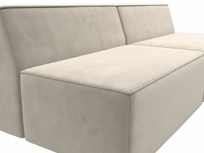 Прямой модульный диван Монс бежевого цвета - лучшие Прямые диваны в INMYROOM