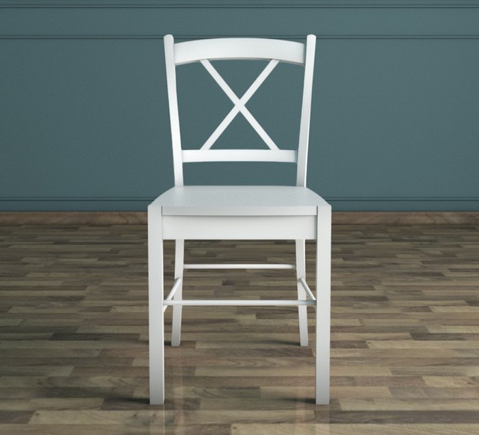 Кухонный стул Palermo белого цвета - лучшие Обеденные стулья в INMYROOM