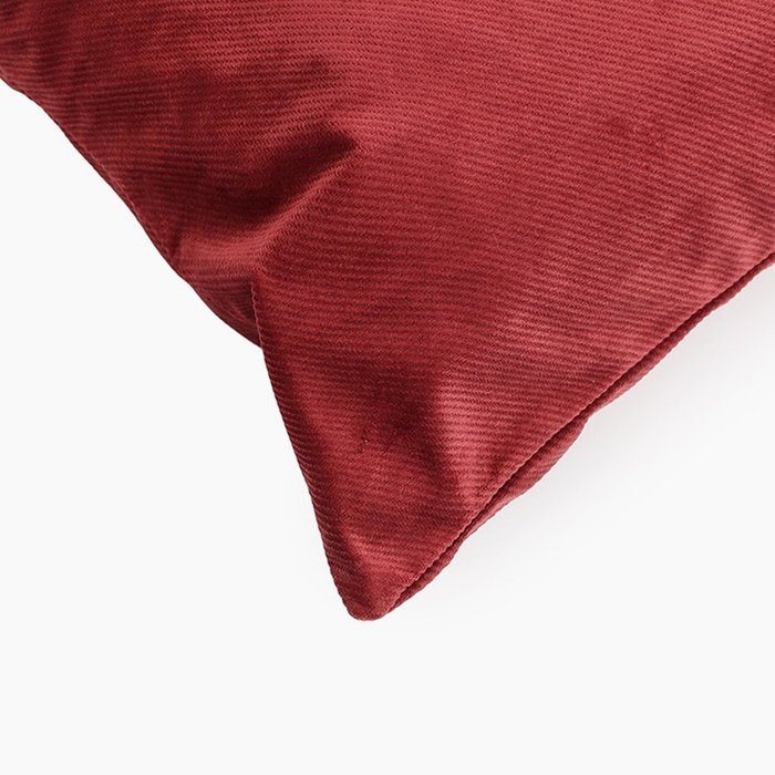Наволочка Оливер №7 30х50 красного цвета - лучшие Чехлы для подушек в INMYROOM