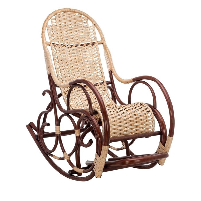 Кресло-качалка Ведуга из ивовой лозы