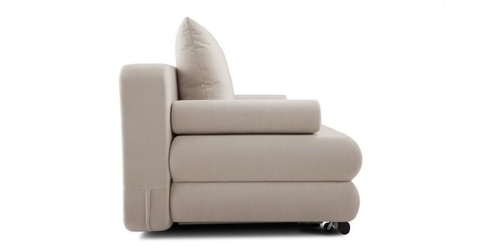 Прямой диван-кровать Фабио светло-бежевого цвета - лучшие Прямые диваны в INMYROOM