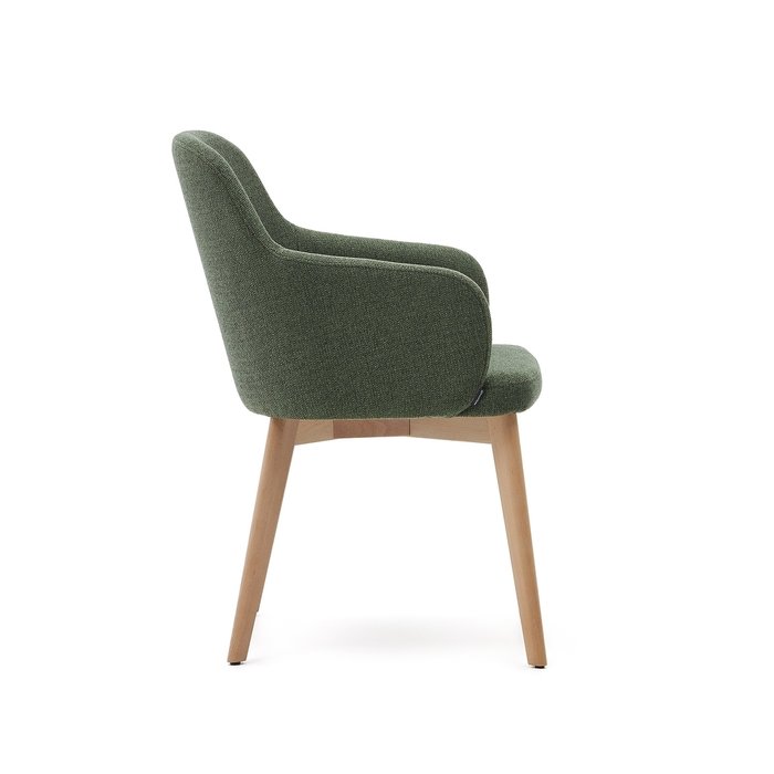 Стул Nelida зеленого цвета - лучшие Обеденные стулья в INMYROOM