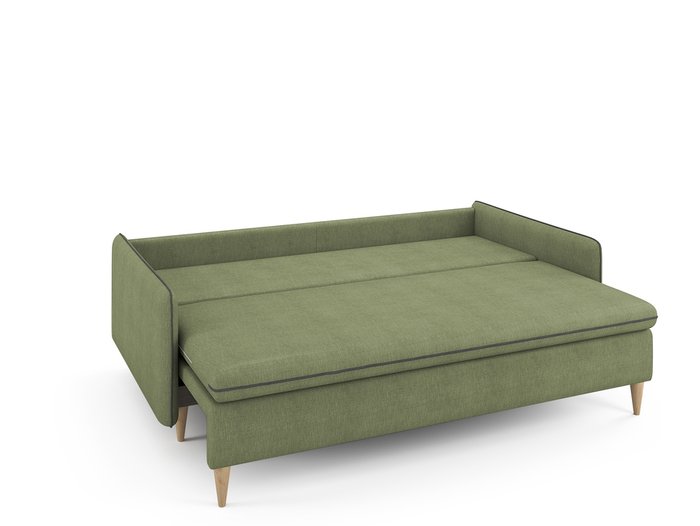 Диван-кровать Ron оливкового цвета - купить Прямые диваны по цене 60700.0