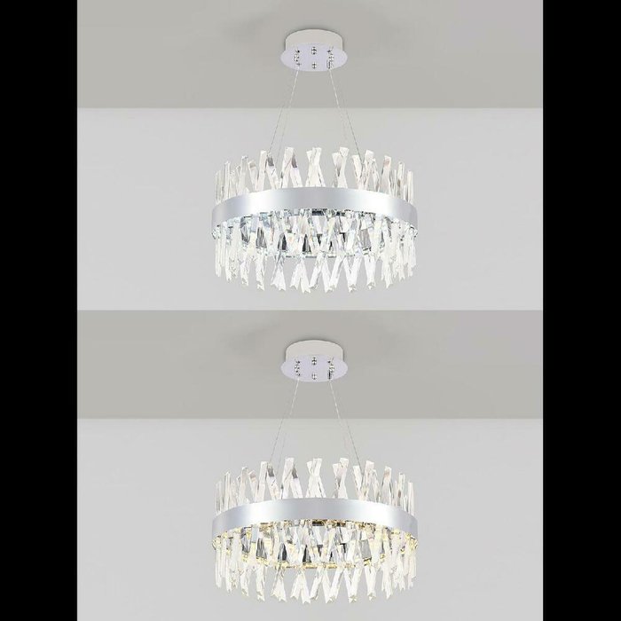 Подвесная люстра Alexandria LED LAMPS 81245 (хрусталь, цвет прозрачный) - лучшие Подвесные люстры в INMYROOM