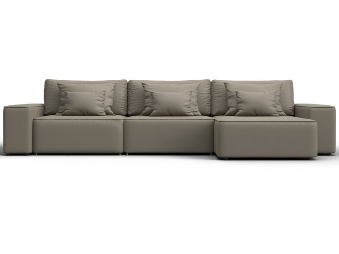 Угловой диван-кровать Лига-074 бежевого цвета (экокожа) - купить Угловые диваны по цене 89990 Угловой диван-кровать Лига-074 бежевого цвета (экокожа) - купить Угловые диваны по цене 89990