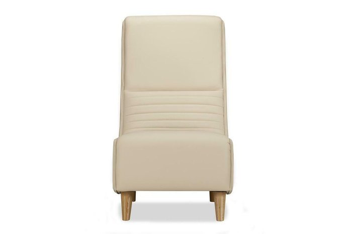Кресло Овале бежевого цвета - купить Интерьерные кресла по цене 26850.0