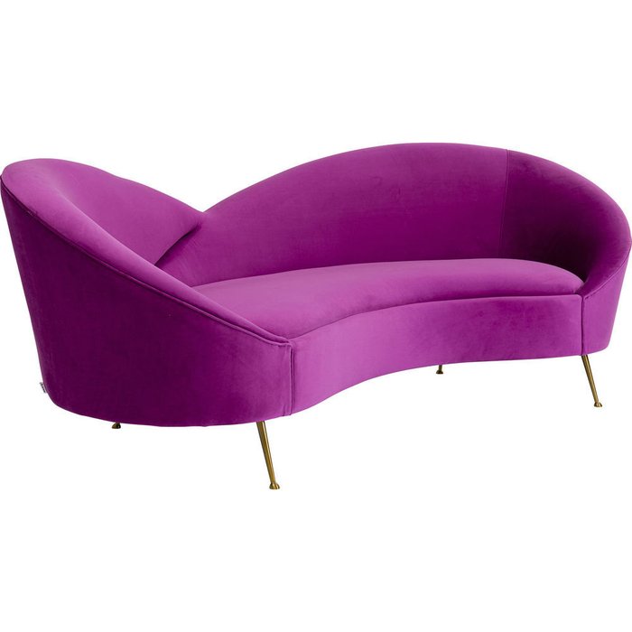 Диван Fever фиолетового цвета - купить Прямые диваны по цене 341250.0