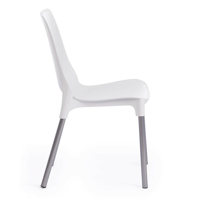 Стул Genius белого цвета - купить Обеденные стулья по цене 3650.0