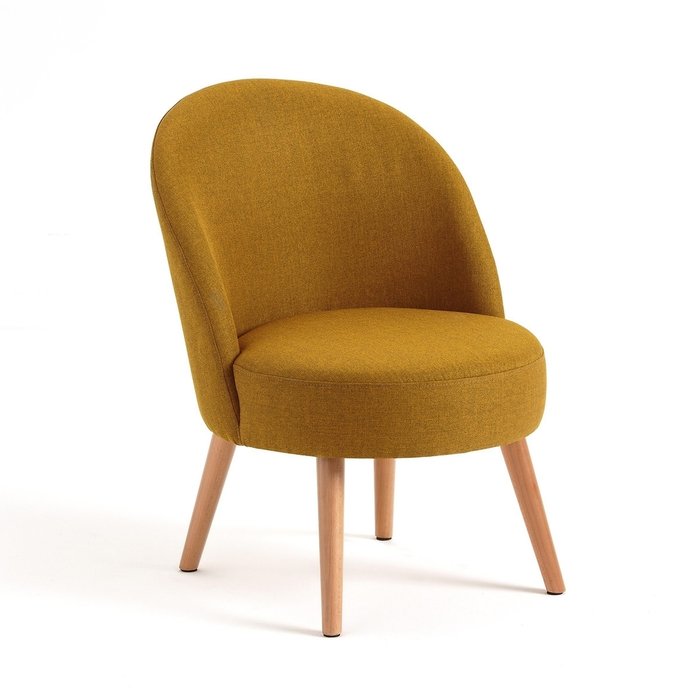 Кресло Quilda желтого цвета