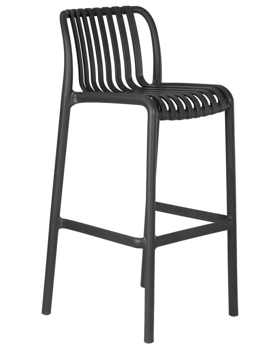 Стул барный Chloe темно-серого цвета - купить Барные стулья по цене 7670.0