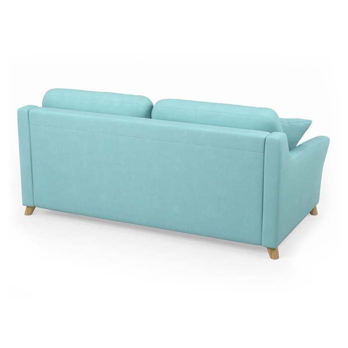 Диван-кровать Raf SF трехместный голубого цвета - лучшие Прямые диваны в INMYROOM