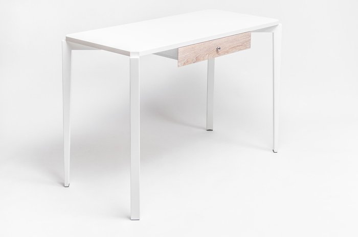Письменный стол Alfa Compact белого цвета - купить Письменные столы по цене 29348.0