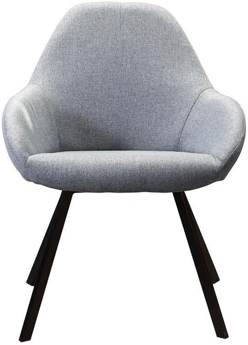 Кресло Kent Arki Сканди Грей серого цвета - лучшие Обеденные стулья в INMYROOM