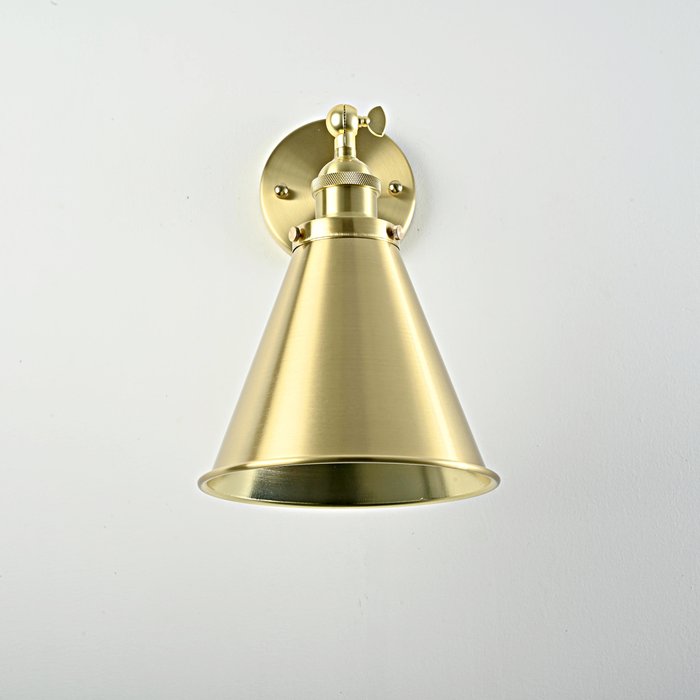 Бра Cone 20th c.Factory Filament Gold II - купить Бра и настенные светильники по цене 10800.0