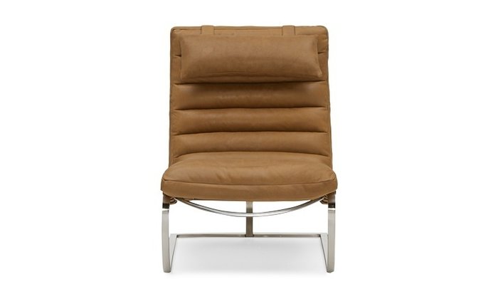 Кресло-лежак коричневого цвета - купить Интерьерные кресла по цене 119500.0