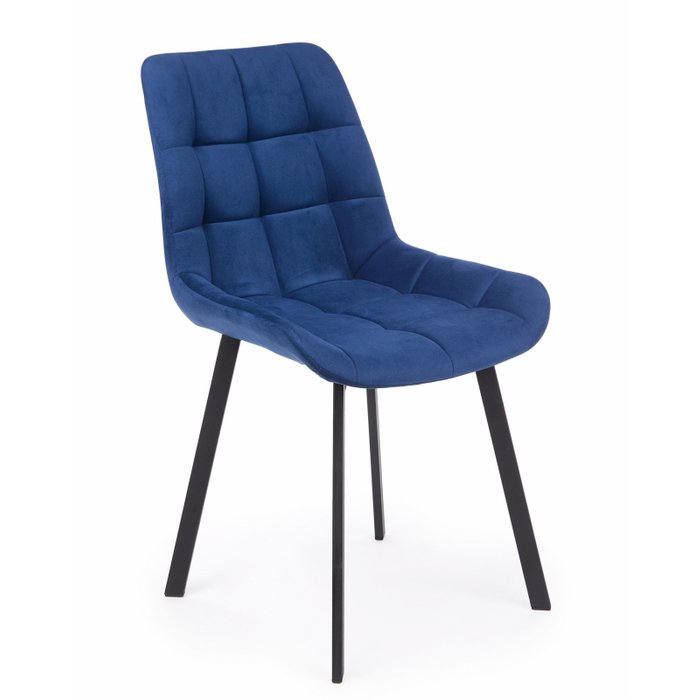 Обеденный стул Челси П синего цвета Обеденный стул Челси П синего цвета