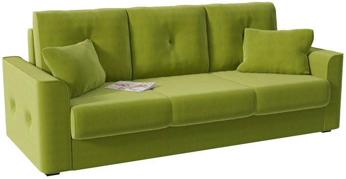 Диван-кровать Берн Green зеленого цвета