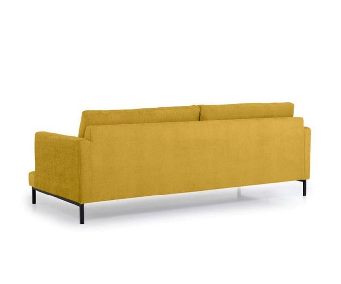Диван Лекен желтого цвета - лучшие Прямые диваны в INMYROOM