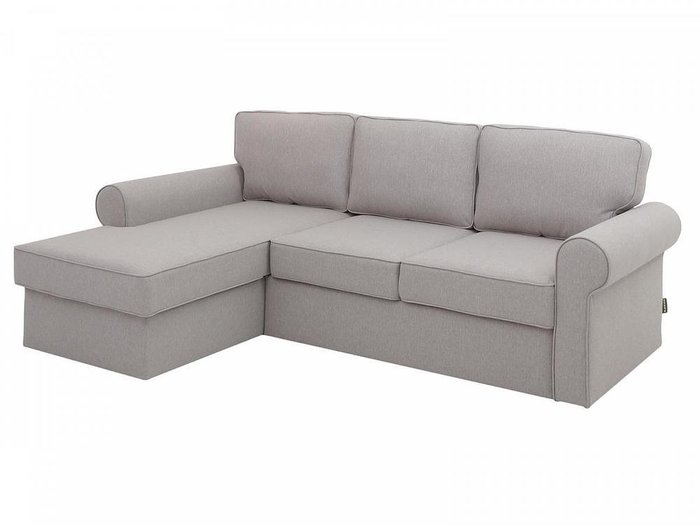 Угловой диван-кровать Murom светло-серого цвета  - купить Угловые диваны по цене 76090.0