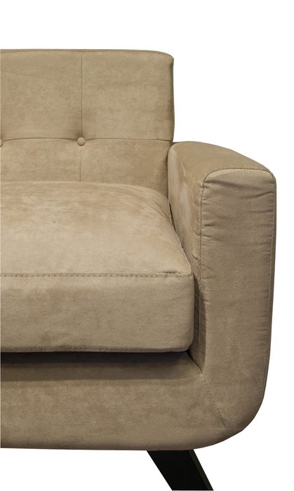 Диван Uter бежевого цвета - купить Прямые диваны по цене 65250.0