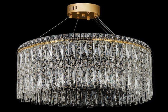 Люстра подвесная Arti Lampadari Elite Ovindoli L 1.5.80.100 G - лучшие Подвесные люстры в INMYROOM