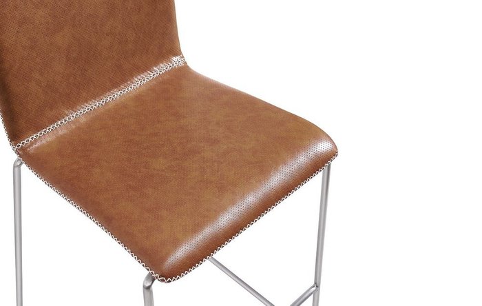 Стул полубарный Harris коричневого цвета - лучшие Барные стулья в INMYROOM