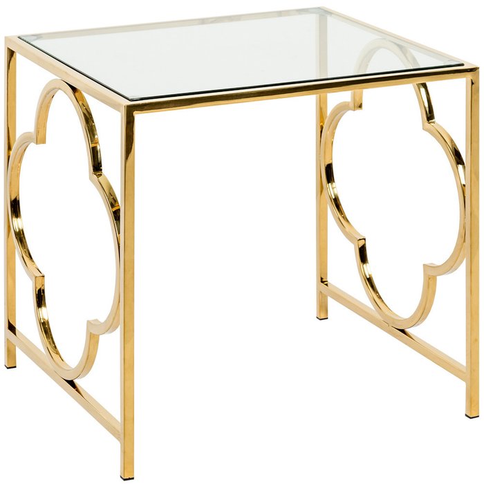 Кофейный столик Рондо со стеклянной столешницей  - купить Кофейные столики по цене 49000.0