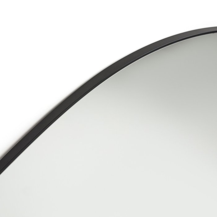 Зеркало органичной формы Ornica черного цвета - купить Настенные зеркала по цене 32175.0