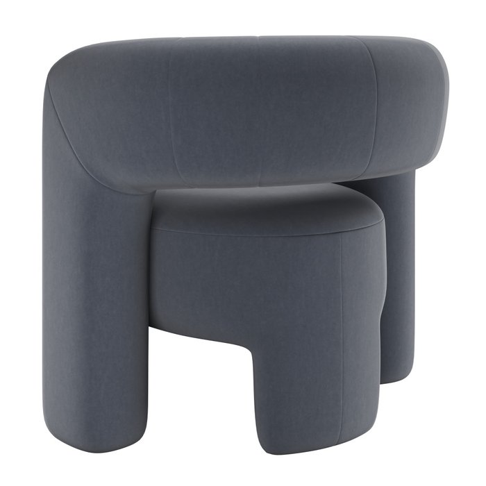 Кресло Zampa синего цвета - купить Интерьерные кресла по цене 36914.0
