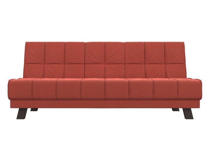 Прямой диван-кровать Винсент кораллового цвета - купить Прямые диваны по цене 29999.0