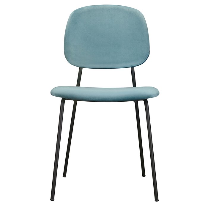 Стул Tilla темно-бирюзового цвета - купить Обеденные стулья по цене 9500.0