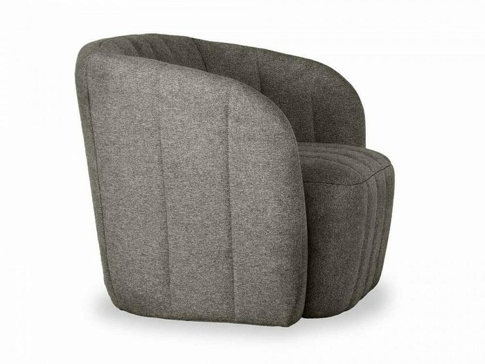 Кресло Lecco серого цвета - лучшие Интерьерные кресла в INMYROOM